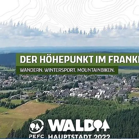 Ferienwohnung Auf Dem Dach Des Frankenwaldes Schwarzenbach am Wald Exterior photo